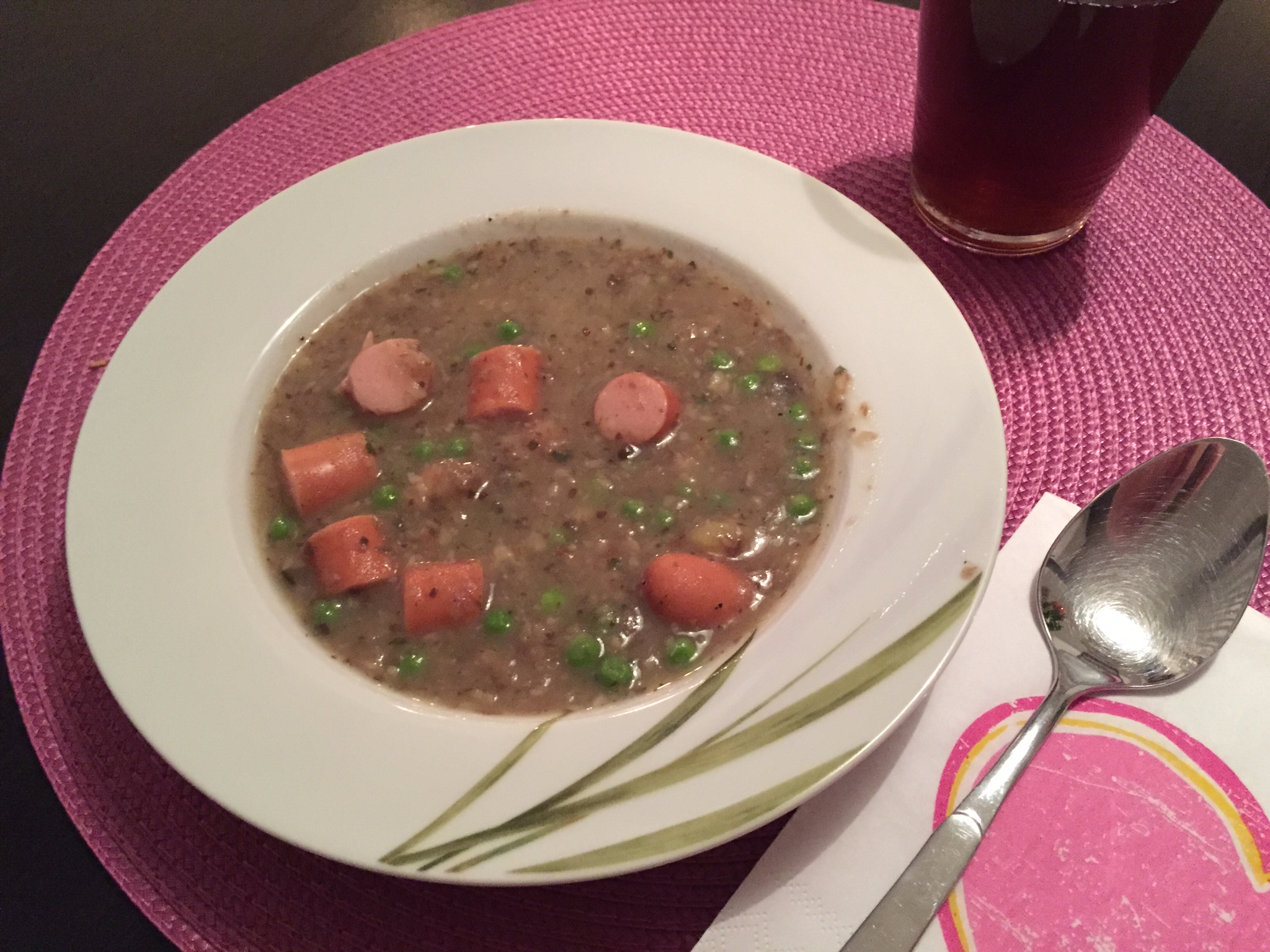 Champignon-Kartoffel- Suppe